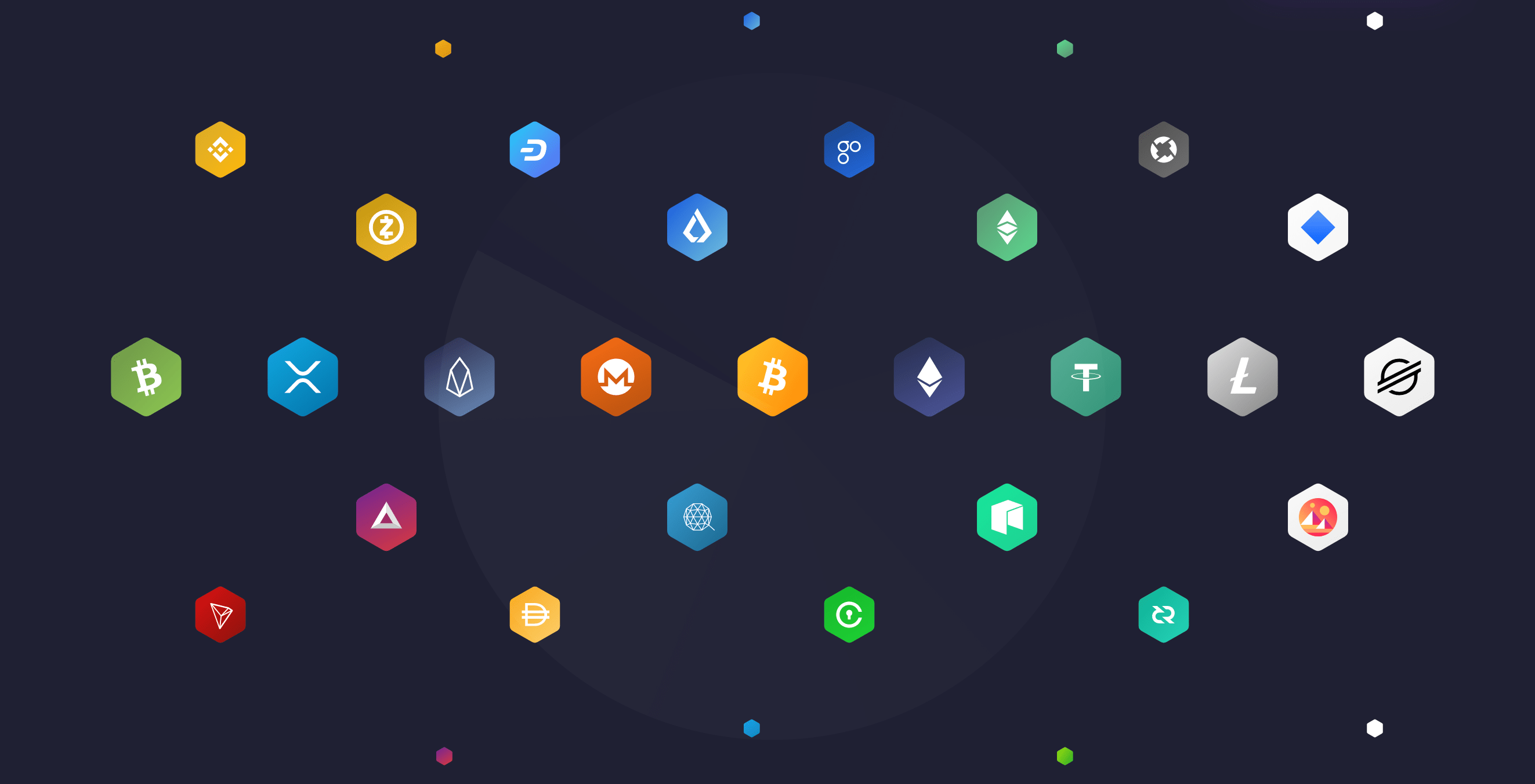 exodus crypto wallet header